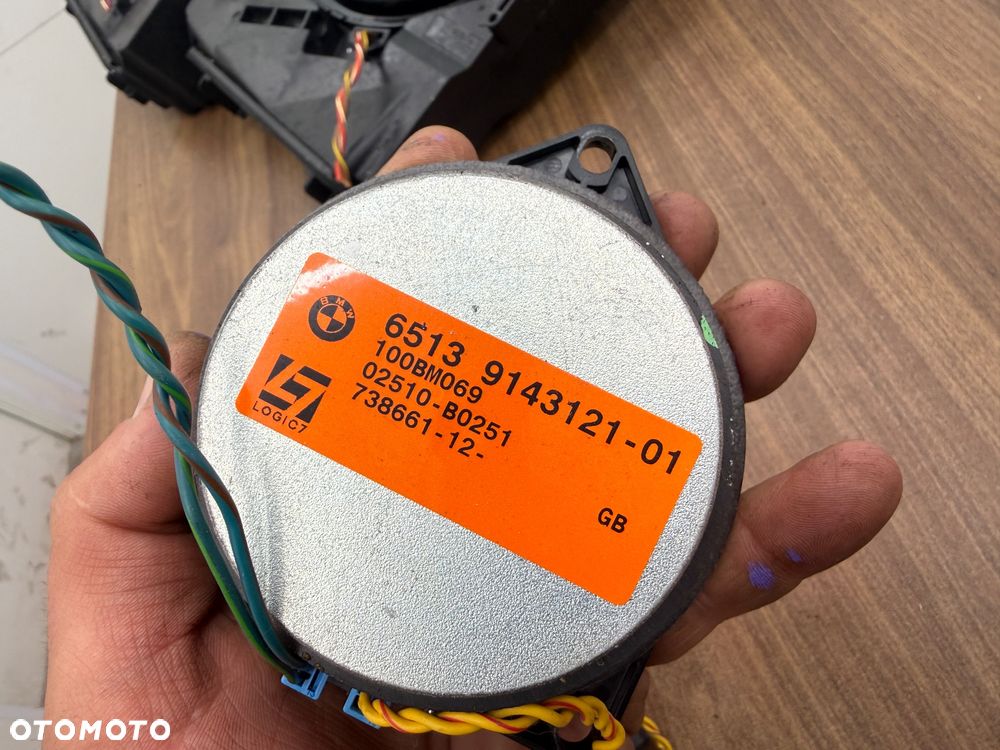 Głośniki głośnik Logic7 bmw e84 e87 e90 e91 9143121 9143135 8 szt - 2