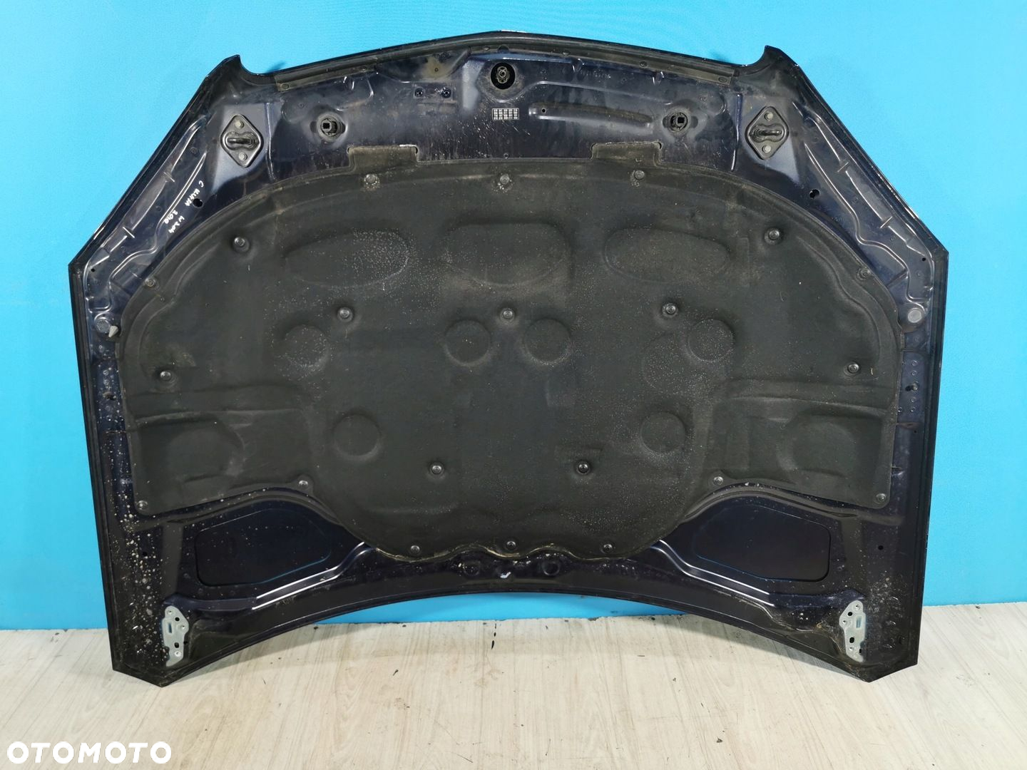 Mercedes C-Klasa W204 07/11 maska pokrywa klapa przód wygłuszenie - 6