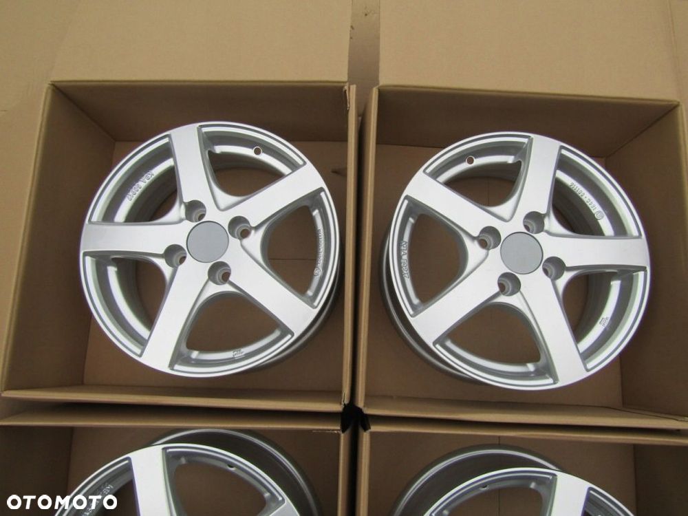 4x Felgi 14 Toyota Aigo I II Citroen C1 I II Peugeot 107 108 Alutec Germany - 4