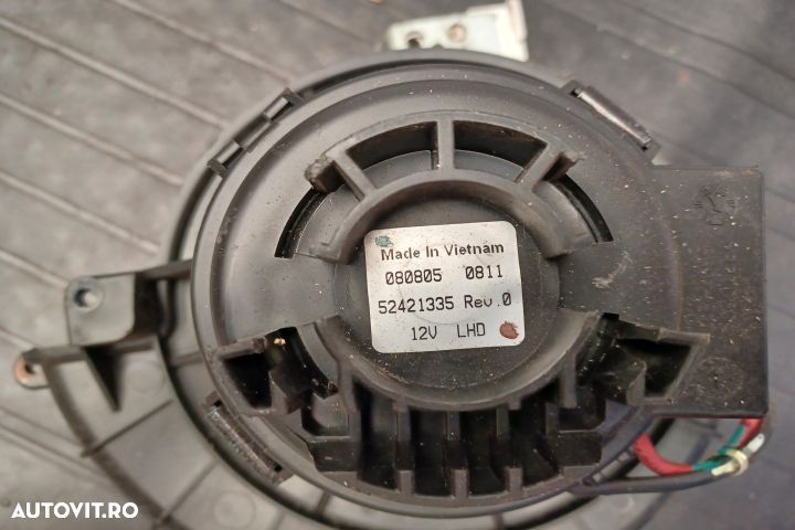 Ventilator aeroterma 52421335 52421335 Opel Astra H [facelift] [2005 - 4