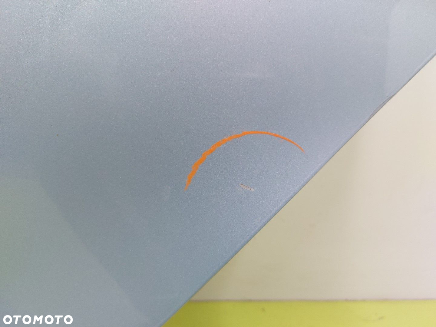 Drzwi tylne lewe tył Toyota Aygo I 2005-2014R LAK: 8R0 NIEBIESKIE SZYBA KPL - 4