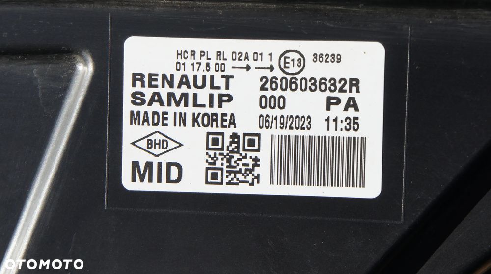 PRZEDNIA LEWA PRAWA LAMPA RENAULT ARKANA FULL LED - 12