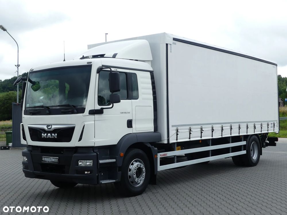 MAN TGM 18.250  / FIRANKA 7.30m + WINDA / PRZEBIEG 170 TYS KM ! / - 2