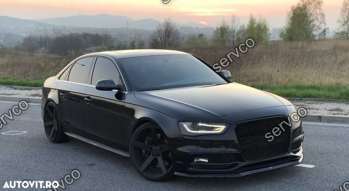 Prelungire bara fata Audi A4 SLINE S4 B8 2012-2016 v6 - Maxton Design - 2