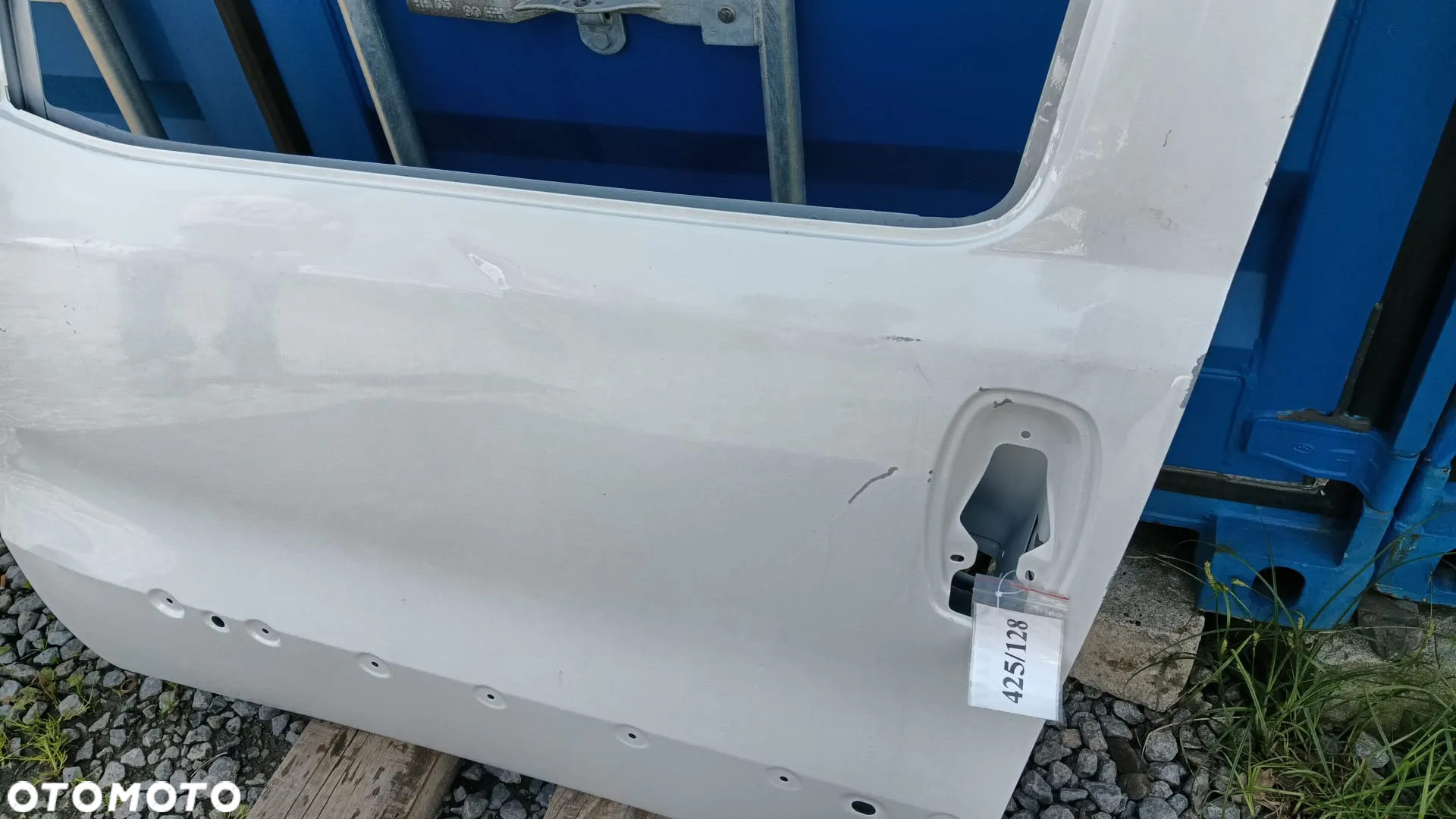DRZWI PRZEDNIE LEWE FIAT DOBLO OPEL COMBO 10- NO 425/128 - 3