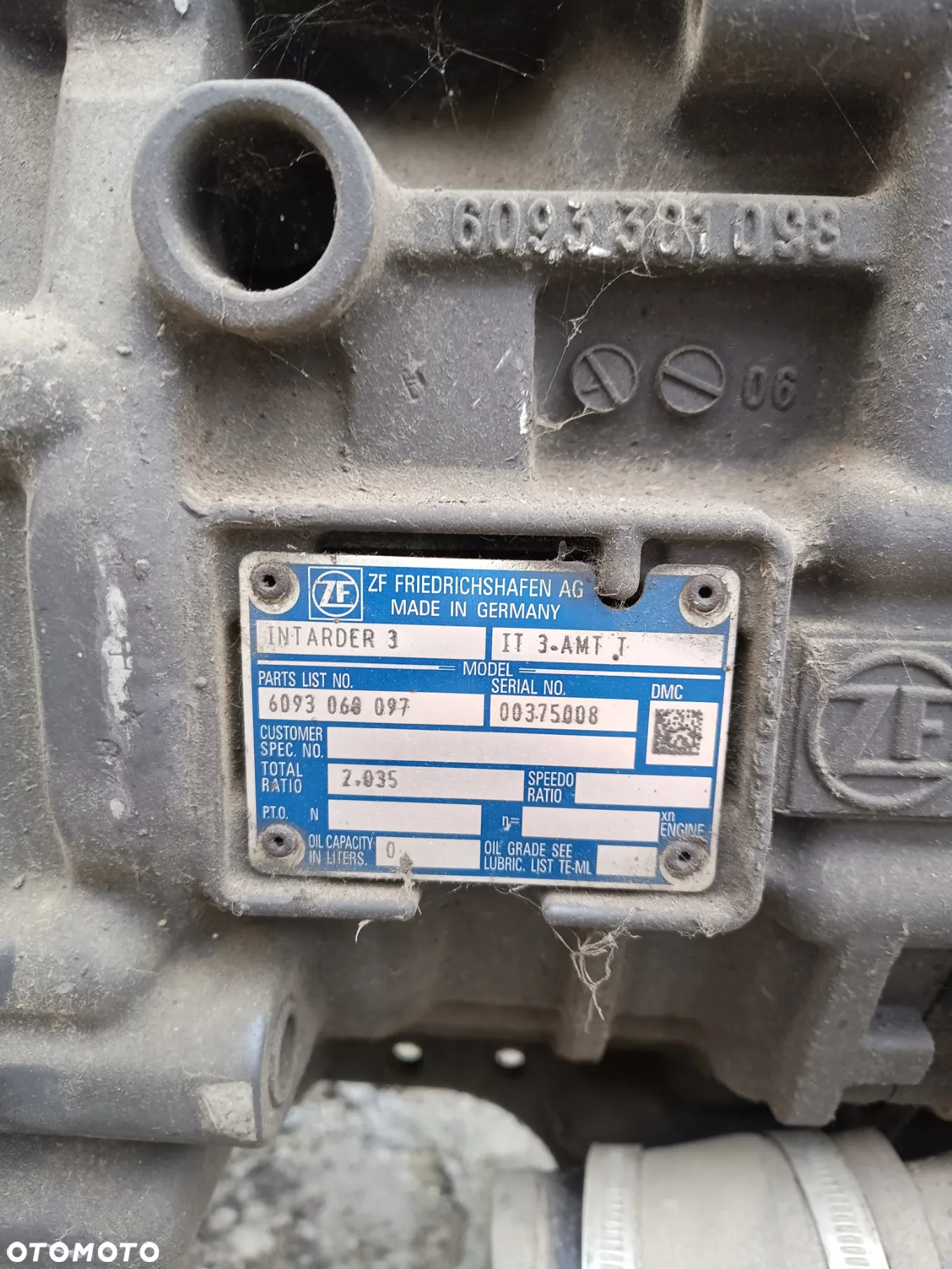 Intarder 3 ZF IT 3-AMT T 6093060097 - 3