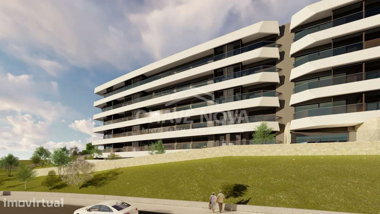 APARTAMENTO T1 EVOLUTIVO COM GARAGEM BOX | SANTO OVÍDIO - Grande imagem: 2/29