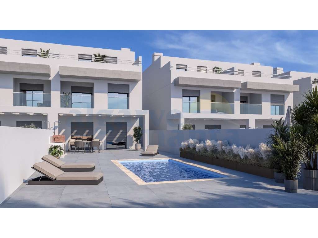 Moradia T3+2 Nova com Piscina, Garagem, Perto da Praia da Lota - Grande imagem: 2/18