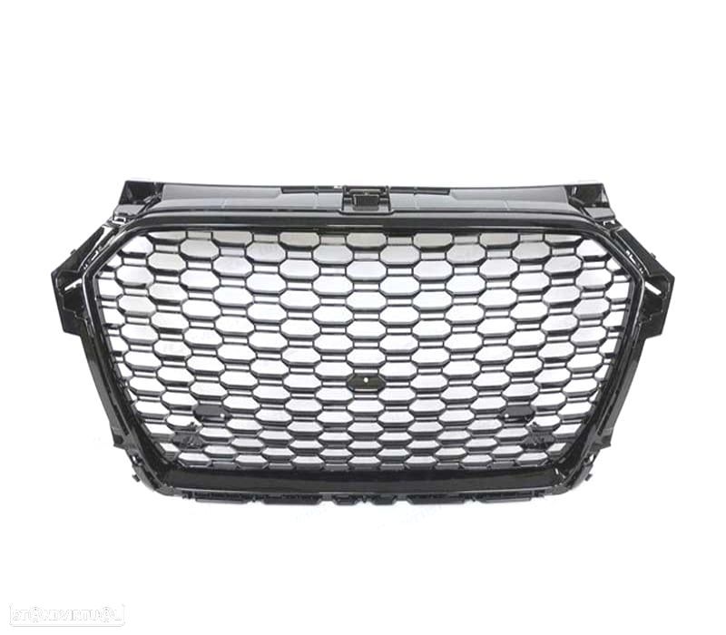 GRELHA FRONTAL AUDI A1 15-18 LOOK RS - 2