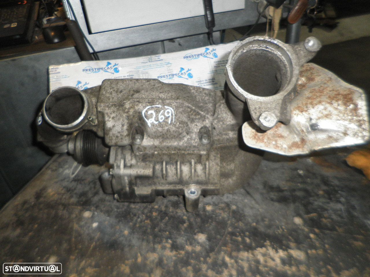 Turbo A1110901080 MERCEDES SLK W170 1997 2.3I 195CV 2P CINZA GASOLINA - 1