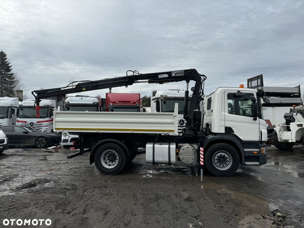 Scania P 320 / Wywrotka HDS HIAB - 6