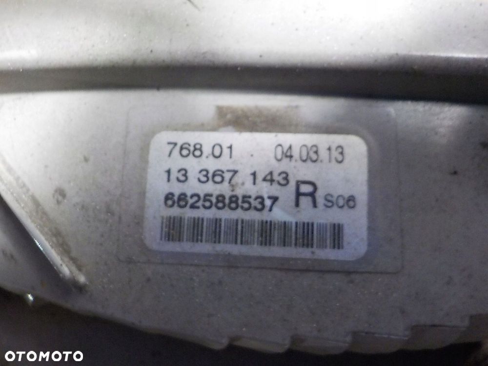 OPEL ASTRA J KIERUNKOWSKAZ PRAWY 13367143 - 5