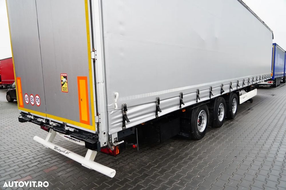 Wielton CORTINĂ WIELTON / MEGA / ACOPERIȘ CULISANT / SISTEM BDE - STALPINI CULISANTI / SAF / ACOPERIȘ ARMAT - 13