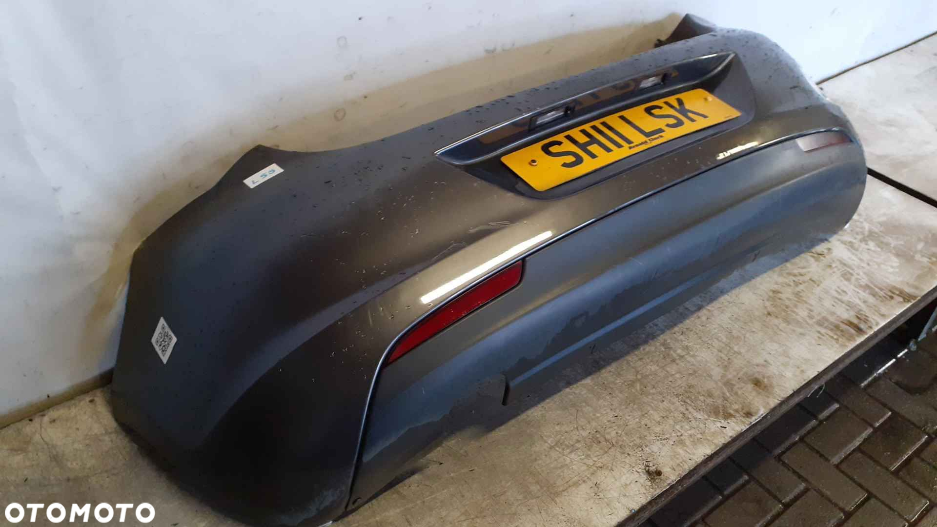 } ZDERZAK TYŁ TYLNI OPEL ASTRA J 4 IV Z177 SZARY HB - 3