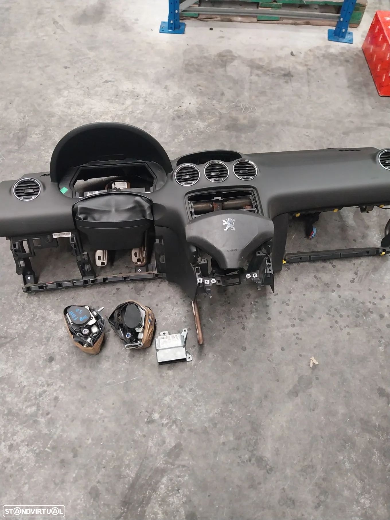 Kit airbag Peugeot 308 ano 2010 - 1