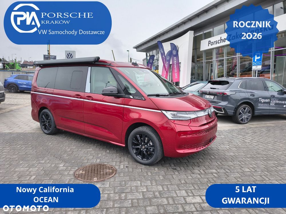 Volkswagen california Nowa California Ocean silnik: 2,0 l TDI SCR 150 KM / skrzynia biegów: 7-biegowa DSG rozstaw osi: 3124 mm - 1