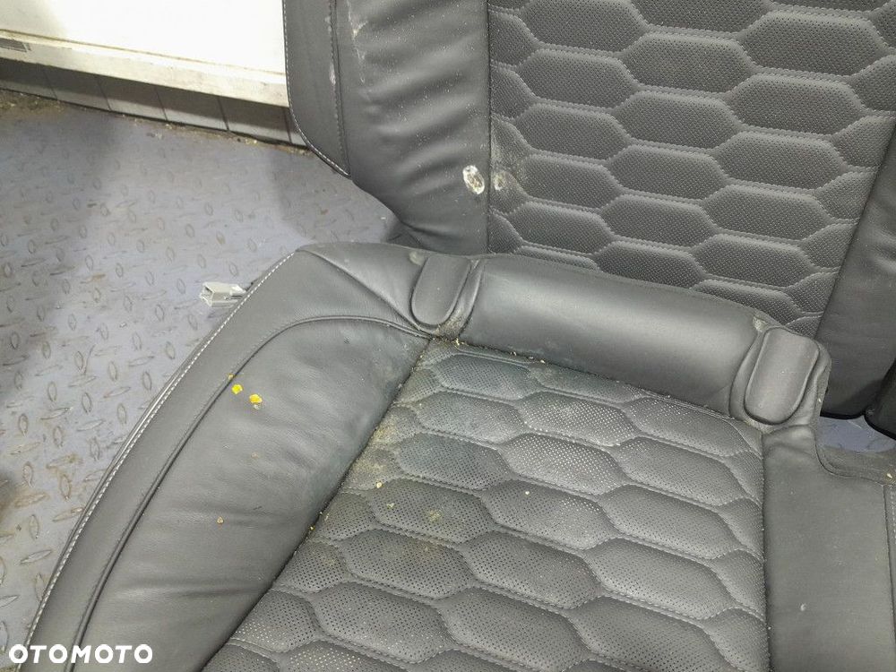 FORD MONDEO MK5 FOTELE PRZÓD KANAPA TYŁ SKÓRA BOCZKI EU VIGNALE - 9