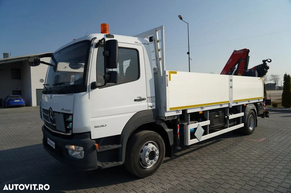 Mercedes-Benz ATEGO / 16 30 / E6 / CUTIE DE VITEZE + HDS FASSI F 155 / ADR / RADIO CONTROL - 10