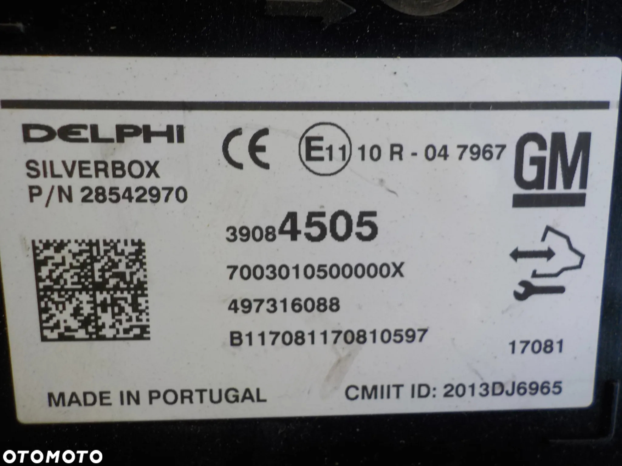 OPEL ASTRA K V MODUŁ STEROWNIK NAWIGACJI 39084505 - 2