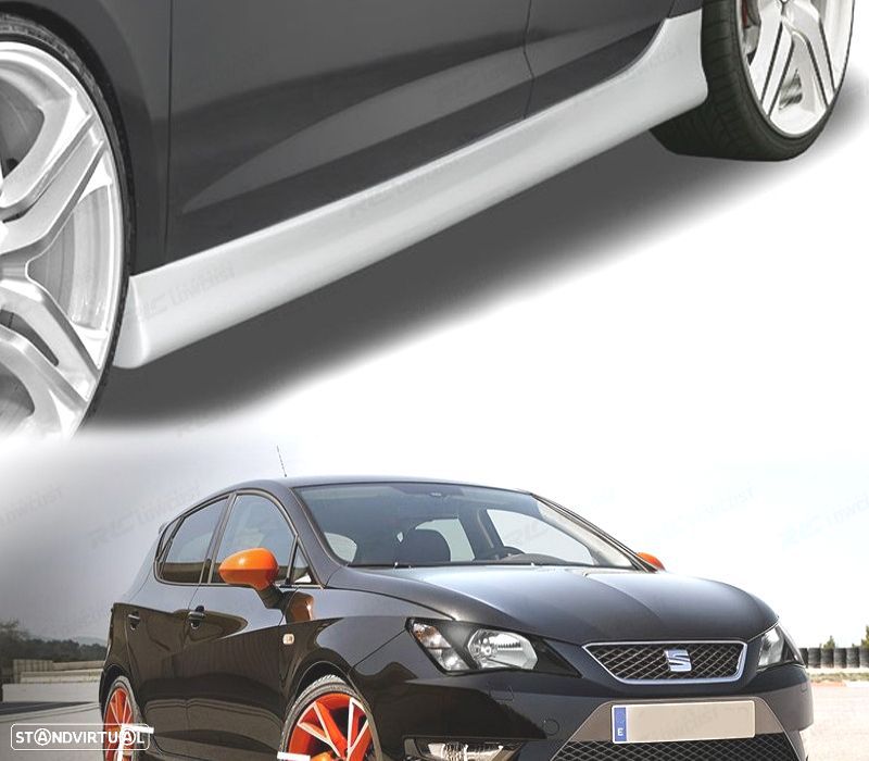 EMBALADEIRAS LATERAIS SEAT IBIZA 6J 08-15 5 PORTAS - 1