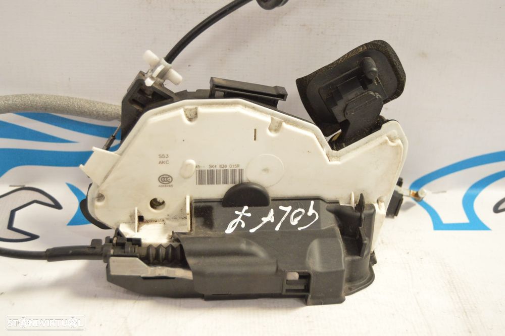 FECHO FECHADURA PORTA TRASEIRA TRÁS ESQUERDA 5K4839015R 5K4839015 VW VOLKSWAGEN GOLF VII 7 MK7 5G1 - 3