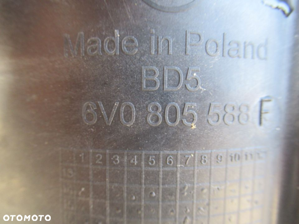 PAS PRZEDNI PRZÓD WZMOCNIENIE SKODA FABIA 3 III 6V0 2014- - 6