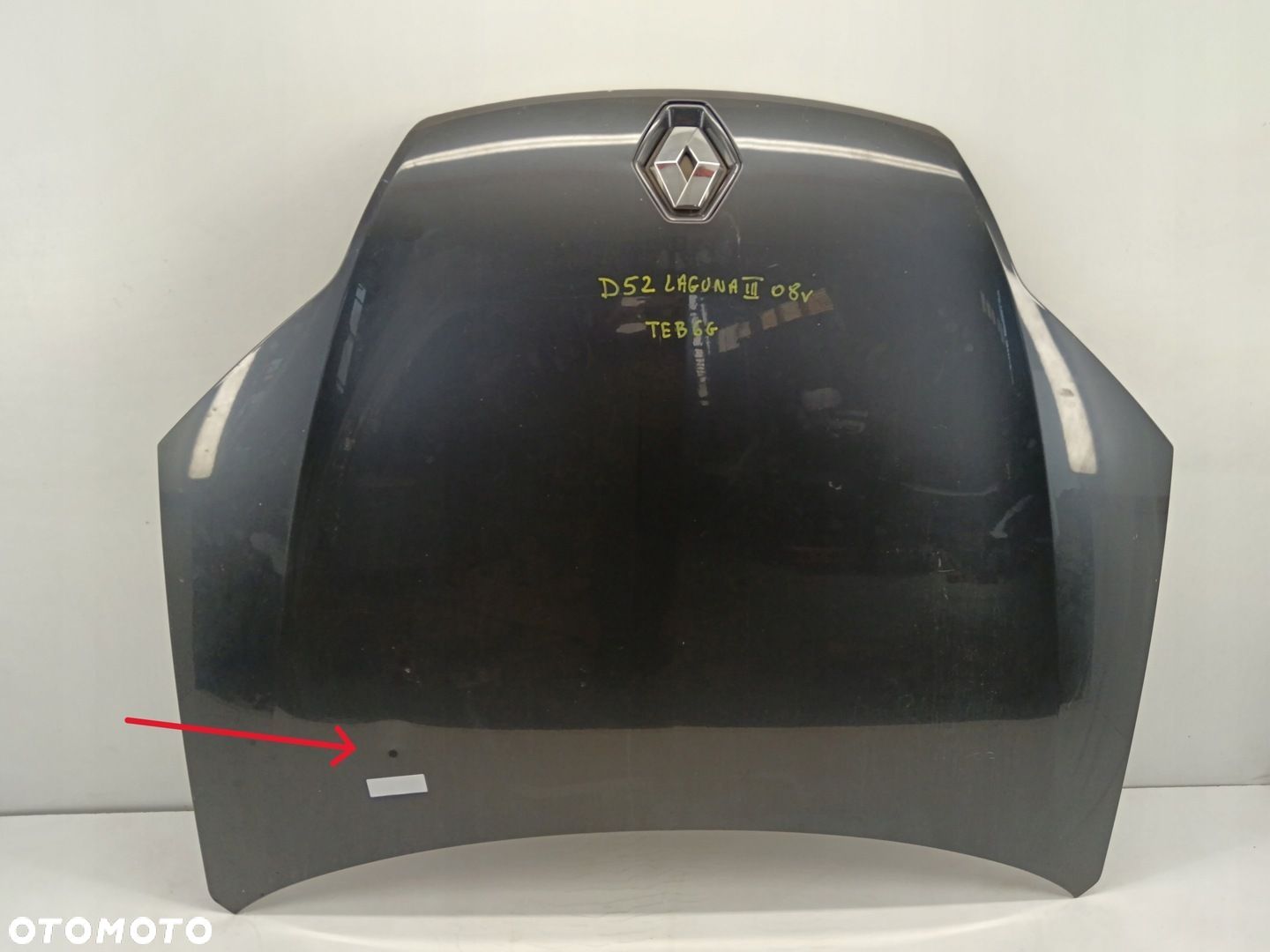 MASKA POKRYWA SILNIKA RENAULT LAGUNA III TEB6G - 1