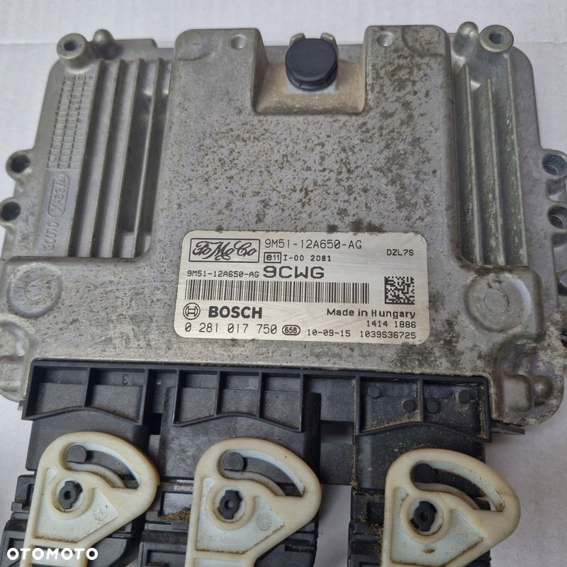 KOMPUTER STEROWNIK SILNIKA FORD FOCUS 9M51-12A650-AG 0281017750 - 2