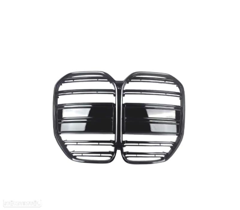 GRELHAS FRONTAIS BMW G22 G23 20-24 LOOK M4 PRETO - 2