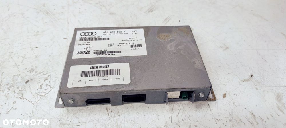 MODUŁ RADIA CYFROWEGO AUDI A3 A4 A5 A6 8E0035593M - 1