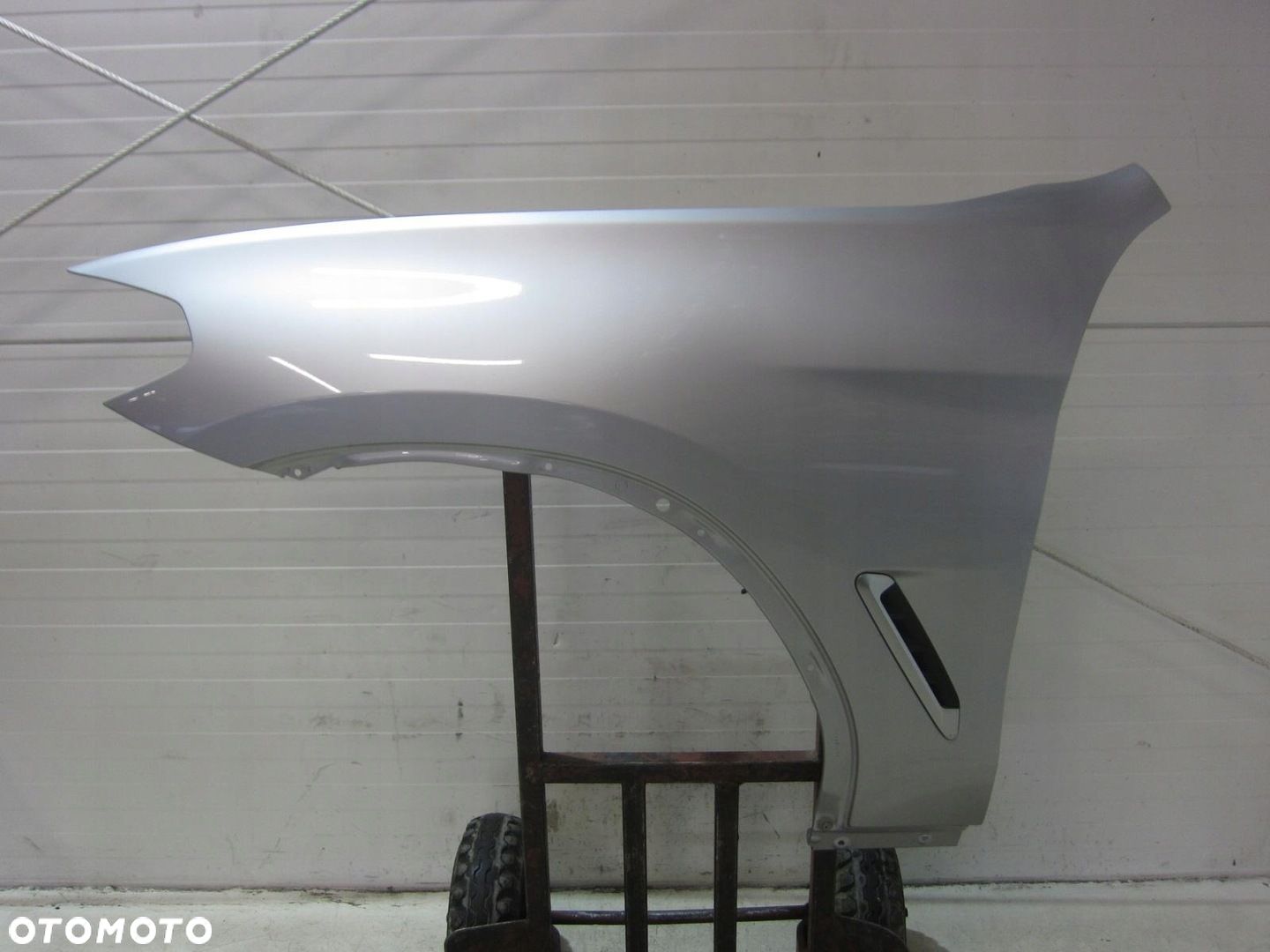 BMW X3 G01 X4 BŁOTNIK LEWY PRZEDNI PRZÓD A83 GLACIER SILBER SREBRNY 7930973 - 1