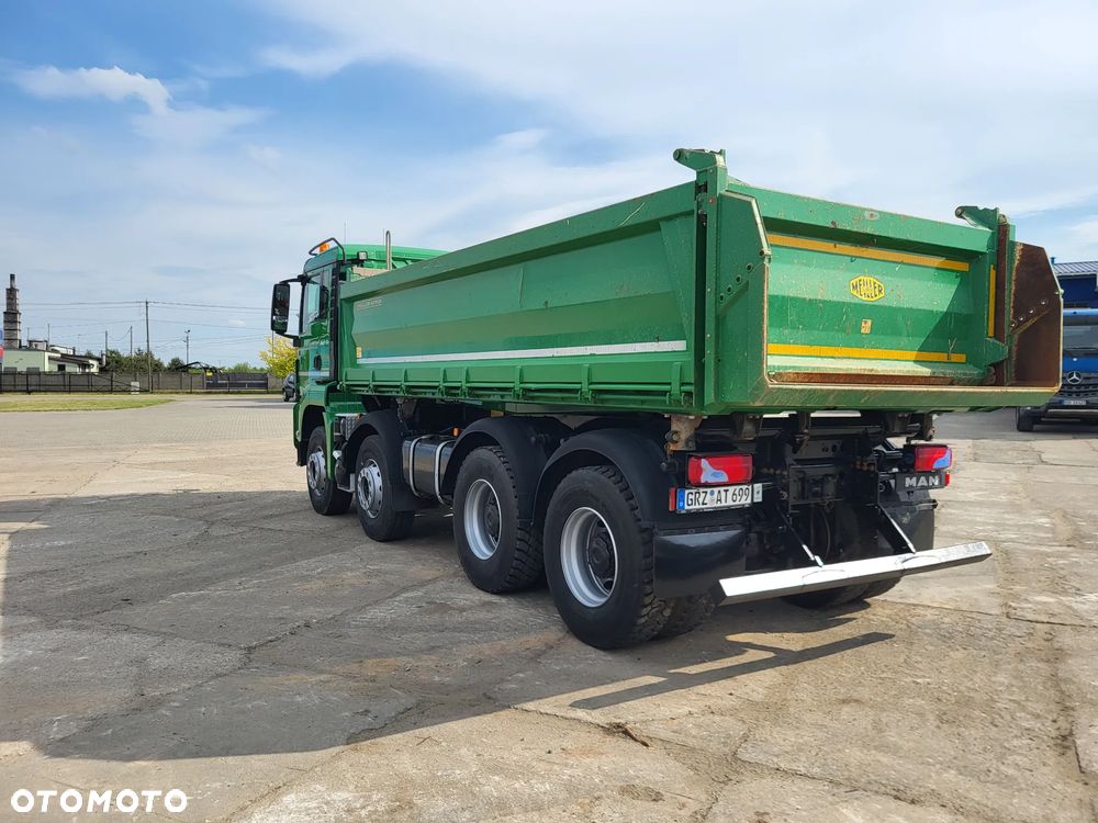 MAN TGS 35 420 8x4 3-str wywrotka Meiller z Niemiec - 5