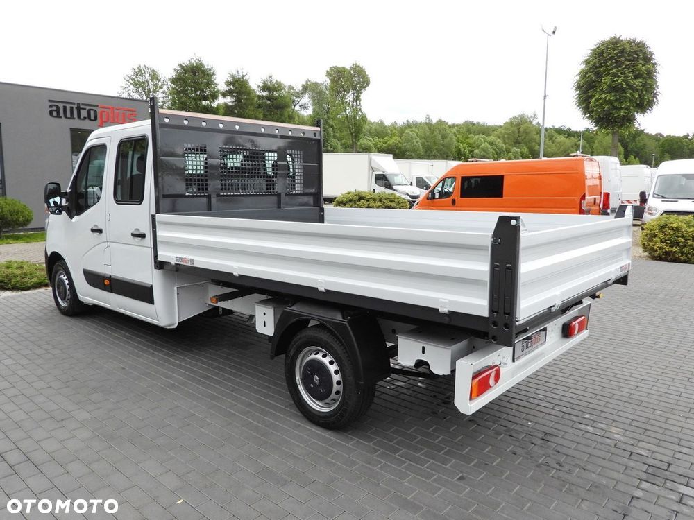 Renault MASTER WYWROTKA PODWÓJNA KABINA DOKA 6 MIEJSC TEMPOMAT NAWIGACJA LEDY KLIMATYZACJA  145KM - 10