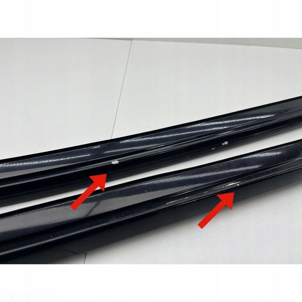 BMW X3 F25 RELINGI DACHOWE CZARNY POŁYSK KOMPLET 8047359 8047360 - 3