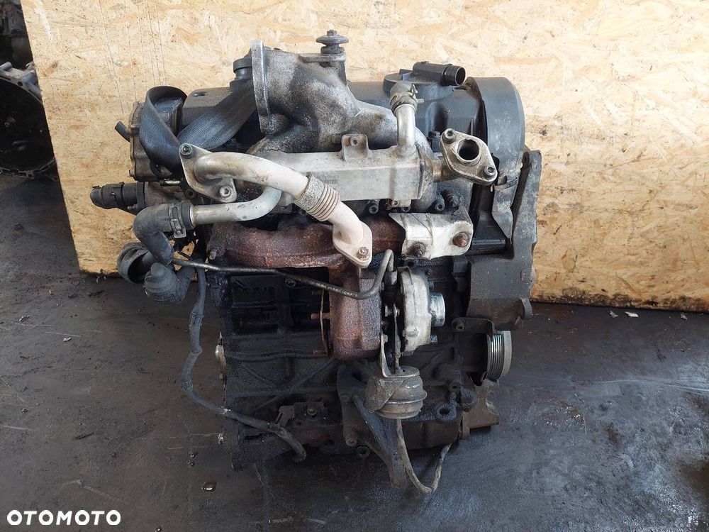 SILNIK POMPA WTRYSKI TURBO ALHAMBRA MK1 1.9 TDI AUY 03813073AC 038253019N - 3