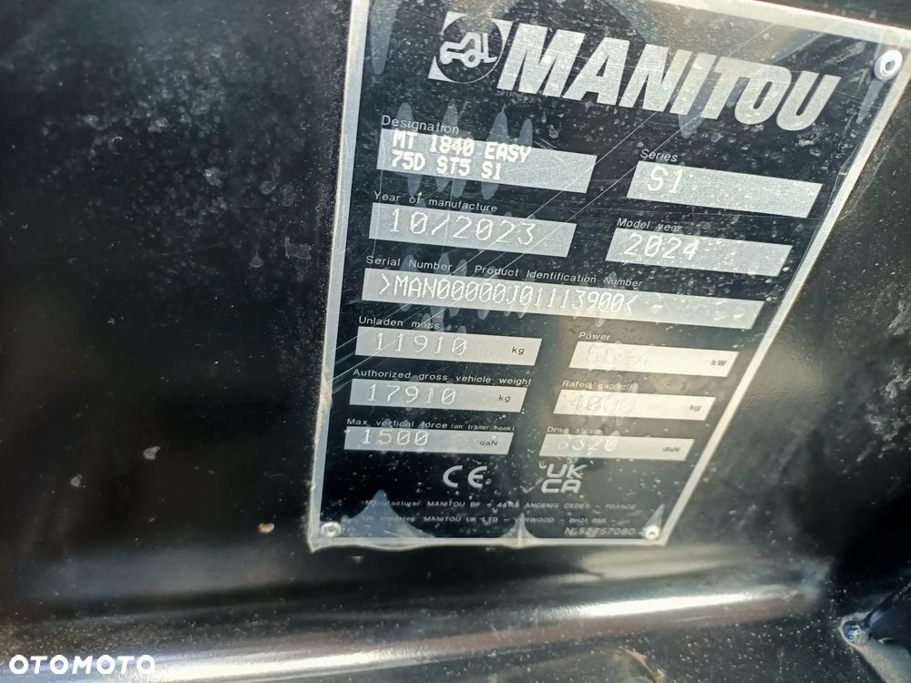 Manitou MT1840 - 15