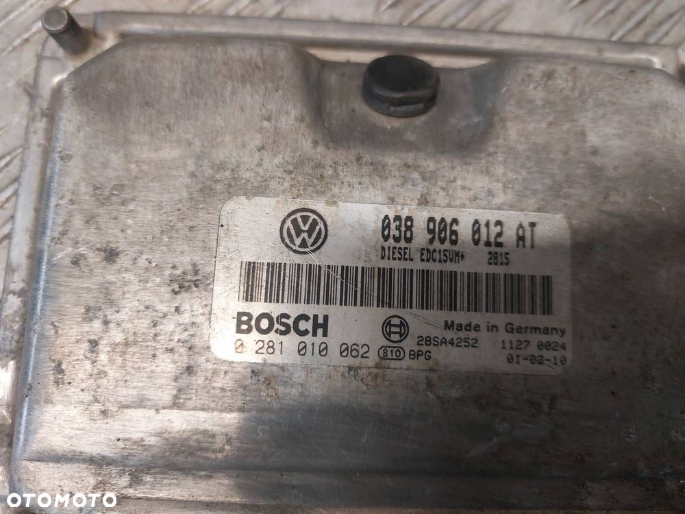 ZESTAW STARTOWY SEAT TOLEDO II 1.9 TDI 038906012AT 1J0959799AH 4B0905851C - 2