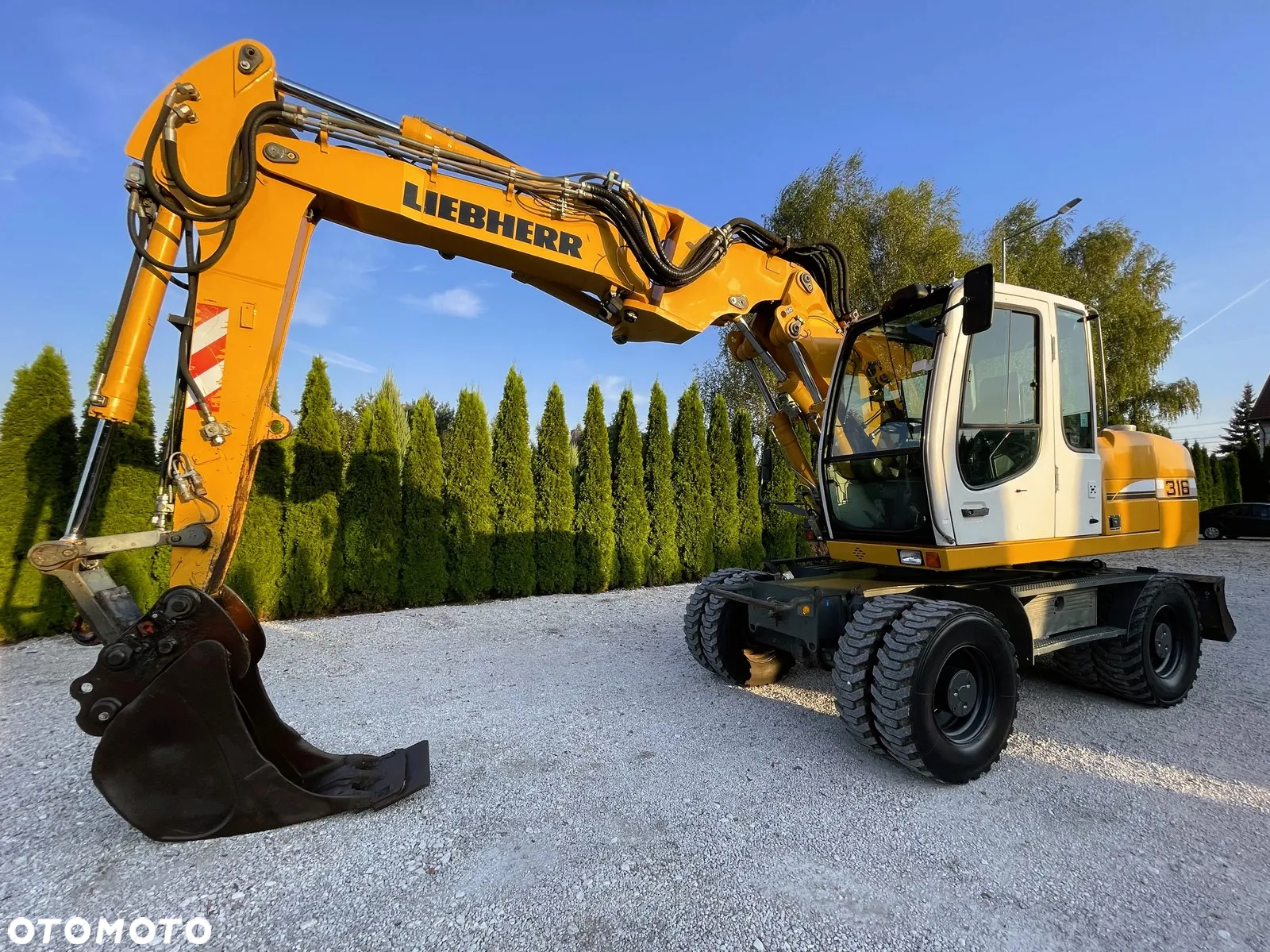 Liebherr A316 LIFT A316-2 LITRONIC / NOWY MODEL / ZADBANA Z NIEMIEC / PIĘKNY STAN / ORYGINAŁ / 312 314 / 900 315 / 313 316 / 914 918 / CAT - 10