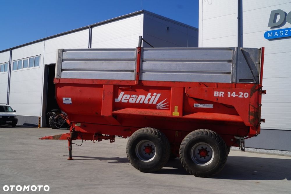 Inny Przyczepa Rolnicza JEANTIL BR 14-20  14 Ton - 3