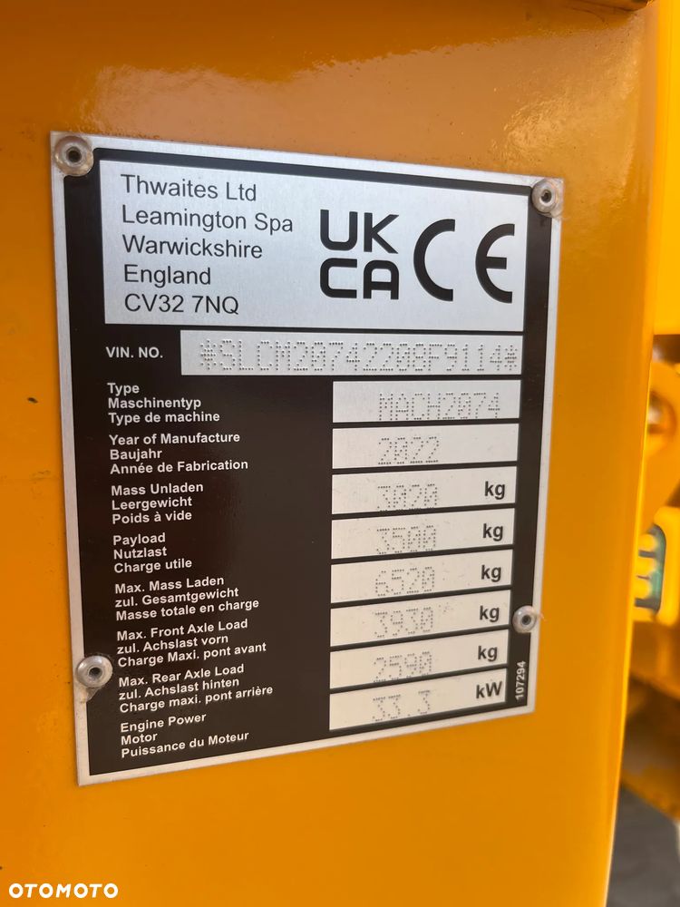 Thwaites T350 Mach2074 - 30