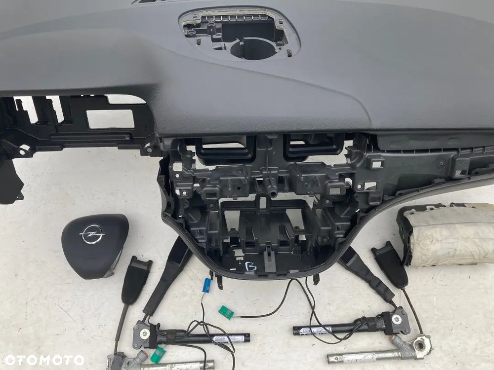 OPEL CORSA E DESKA KONSOLA KOKPIT PULPIT PÓŁKA PARAPET AIRBAG PODUSZKI KURTYNY KURTYNA naprawa Raz2 !!! - 7