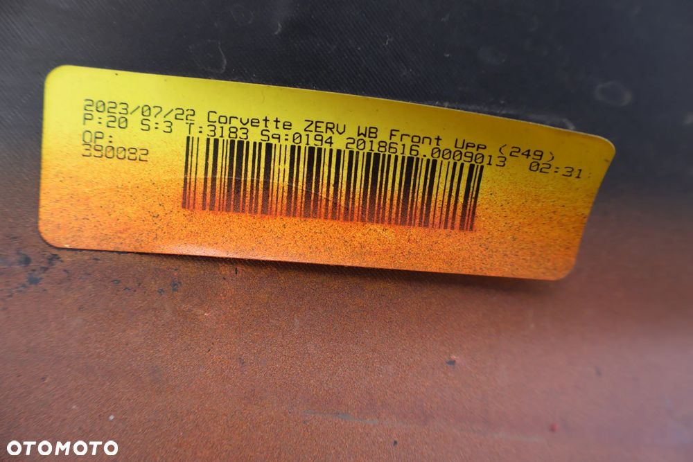 ZDERZAK PRZEDNI PRZÓD CHEVROLET CORVETTE C8 Z06 ZERV 84361390 152054409 - 29