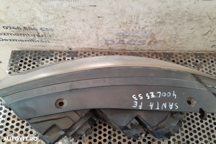 Far dreapta Hyundai Santa Fe CM [2006 - 2010] Crossover 2.2 CRDi AT ( - 7