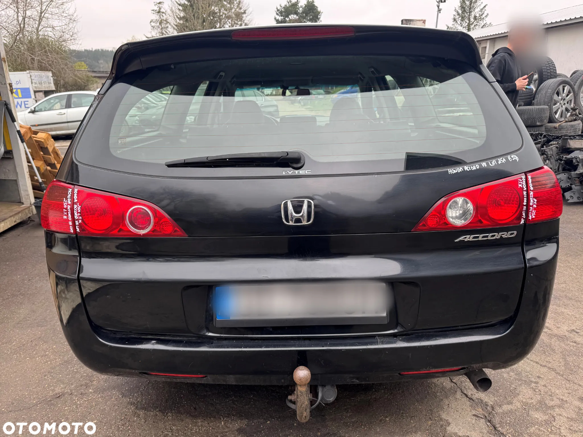 HONDA ACCORD VII LIFT 2006 2.0 Benzyna 16V 155KM 114kW B92P KOMBI NA CZĘŚCI - 5