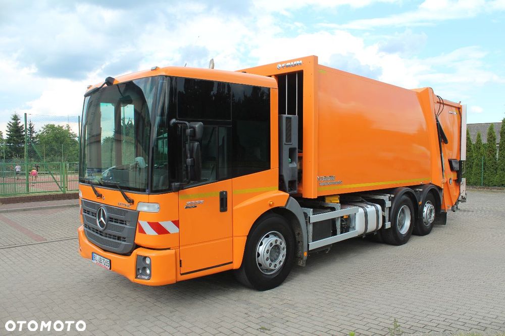 Mercedes-Benz ECONIC 2635 ŚMIECIARKA FAUN VARIOPRESS II EURO 6 Z NIEMIEC