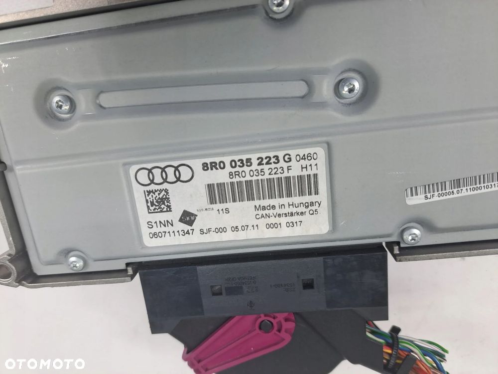 WZMACNIACZ RADIA AUDI A4 B8 A4 Q5 8R0035223G - 4