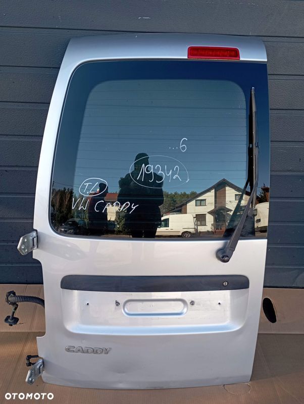 VW CADDY III 3 2K5 DRZWI KOMPLETNE LEWE TYŁ TYLNE SKRZYDŁOWE - 1