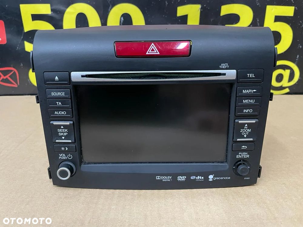 HONDA CR-V IV RADIO NAWIGACJA 39540-T1G-E011-M1 2VN3 - 1