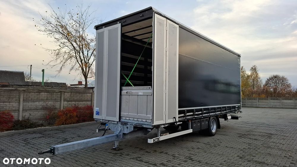 Gniotpol G4080 / Tandem 7,70m / Dmc 11000 kg / Przejazdowa / Podnoszony dach / - 29