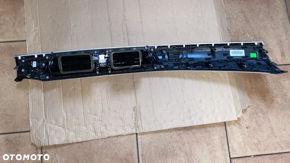KRATKA ŚRODKOWA DEKOR KONSOLI LISTWA BMW X5 F15 X6 F16 925264810 927047208 - 5